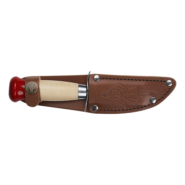 HELLE Scout Girl Sandvik Stainless Steel Traditional Field Fixed Blade Knife - HELLE04G