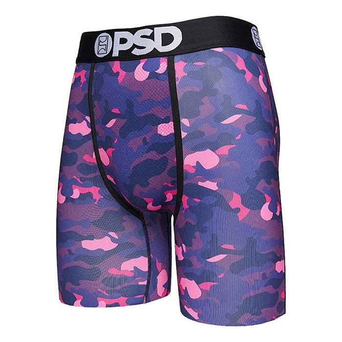 PSD Men's Printed Purple Camo XX-Large Athletic Boxer Briefs Underwear - E12011056-PUR-XXL