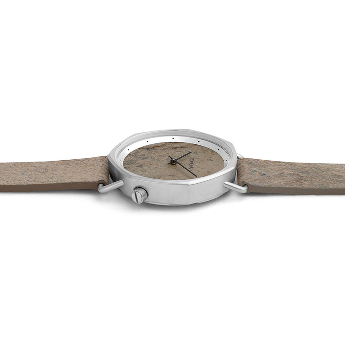 Komono Mens Brown leather Band Quartz Dial Watch - KOM-W4153