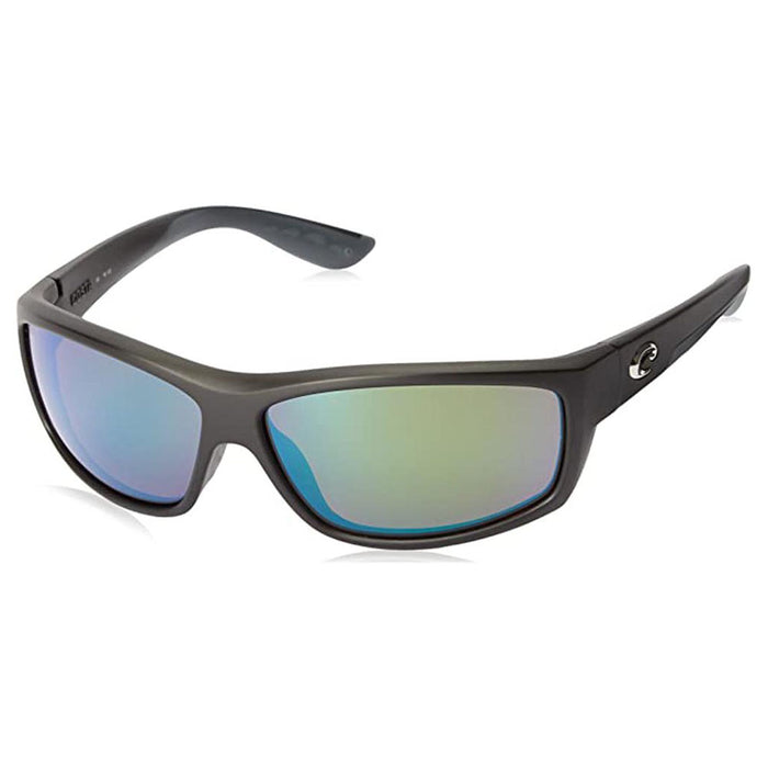 Costa Del Mar Mens Saltbreak Matte Black Frame Copper Green Mirror Polarized Lens Sunglasses - BK11OGMGLP