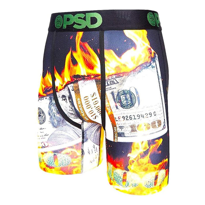 PSD Men's Multicolor Lit 100 Medium Boxer Briefs Underwear - 122180059-MUL-M