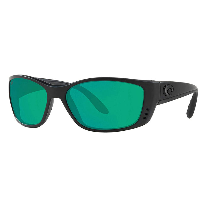 Costa Del Mar Mens Fisch Blackout Frame Copper Green Mirror Polarized 580p Lens Sunglasses - FS01OGMP