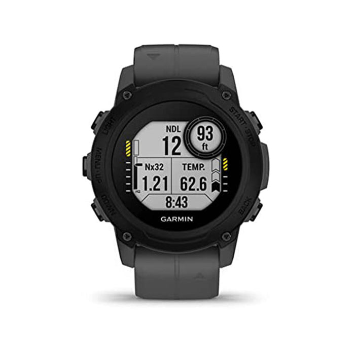 Garmin Descent G1 Slate Gray Rugged Dive Computer Multiple Dive Modes Activity Tracking Smartwatch -  010-02604-00