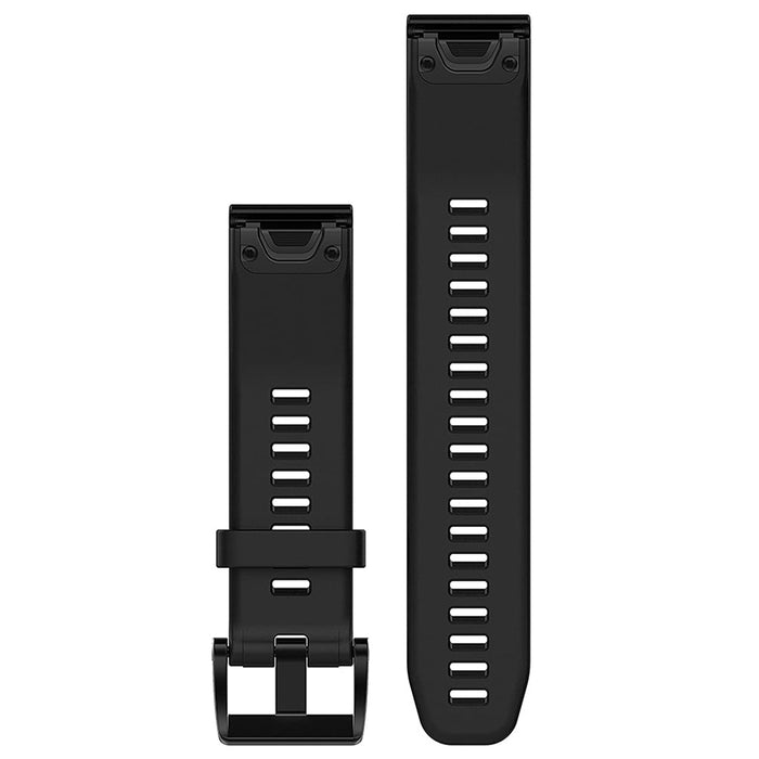 Garmin QuickFit 22mm Wristband Black Silicone Replacement Watch Band - 010-12500-00