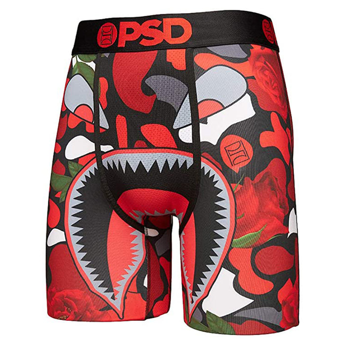 PSD Men's Warface Rose Red LG Boxer Briefs Underwear - 121180011S-RED