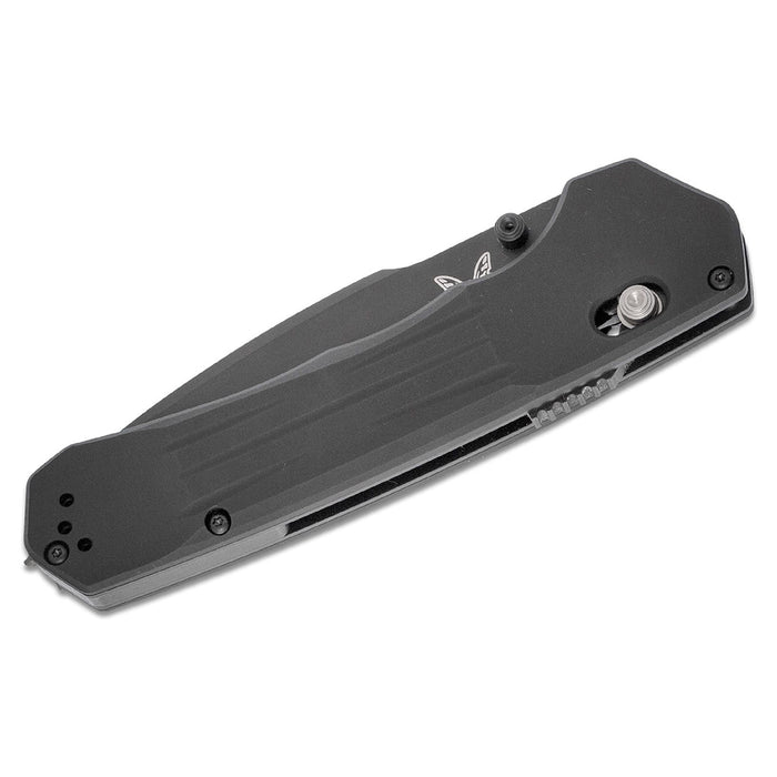 Benchmade Black Combo Blade Aluminum Handles Vallation AXIS-Assist Folding Knife - BM-407SBK