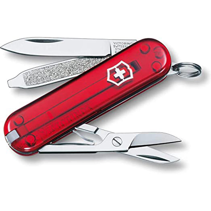 Victorinox Special Red Handel Stainless Steel Blade Army Folding Knife - 0.6223.TB1