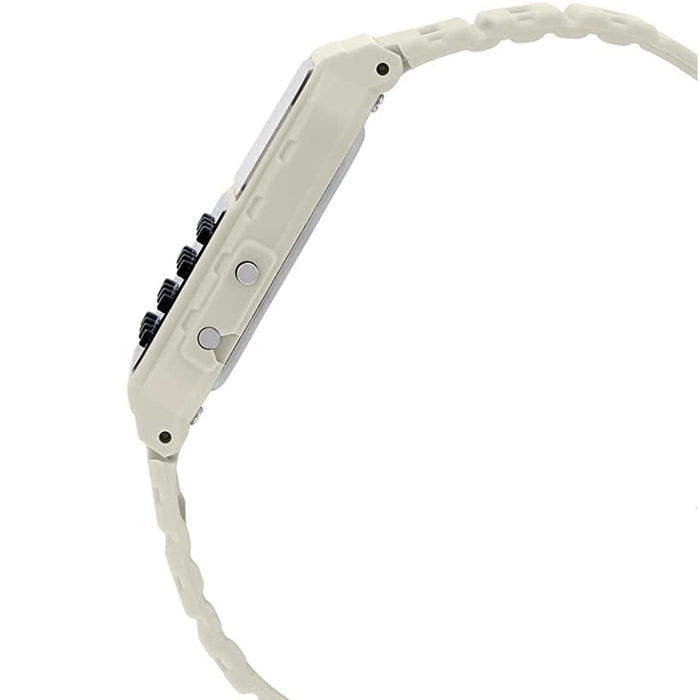 Casio Mens White Resin Band Calculator Digital Quartz Watch - CA-53WF-8BDF