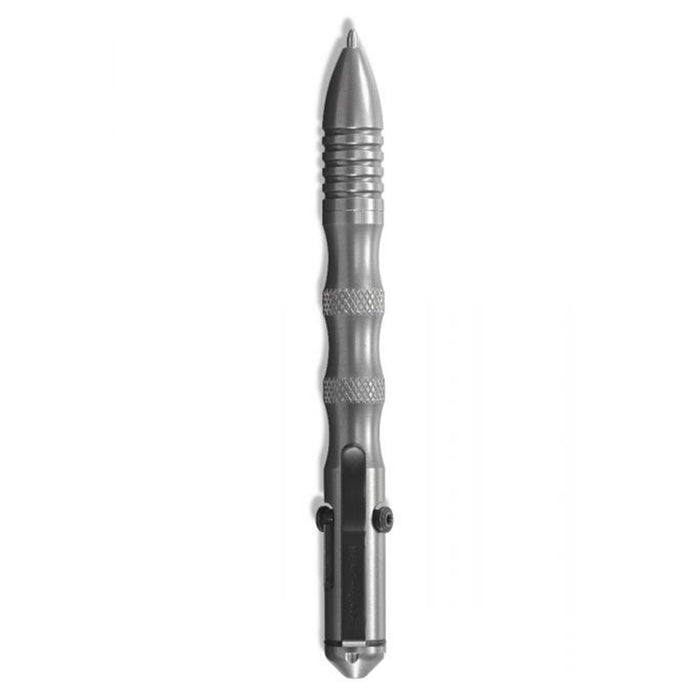 Benchmade Brushed Stainless Steel Longhand 4.62 Inches Overall Tactical Pen - BM-1120