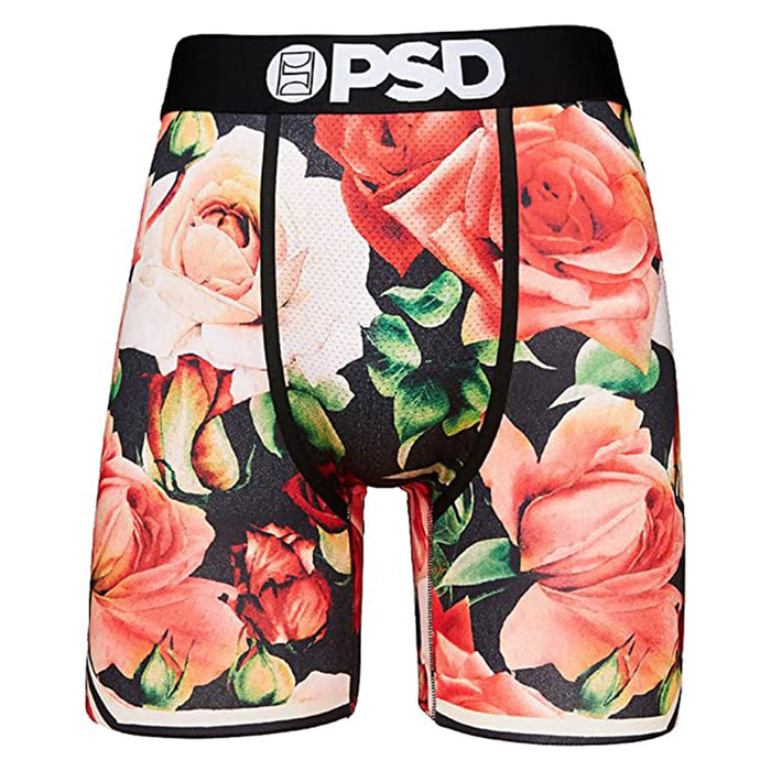PSD Men's Multicolor Striped Romantic Rse Boxer Briefs Underwear - 221180085-MUL