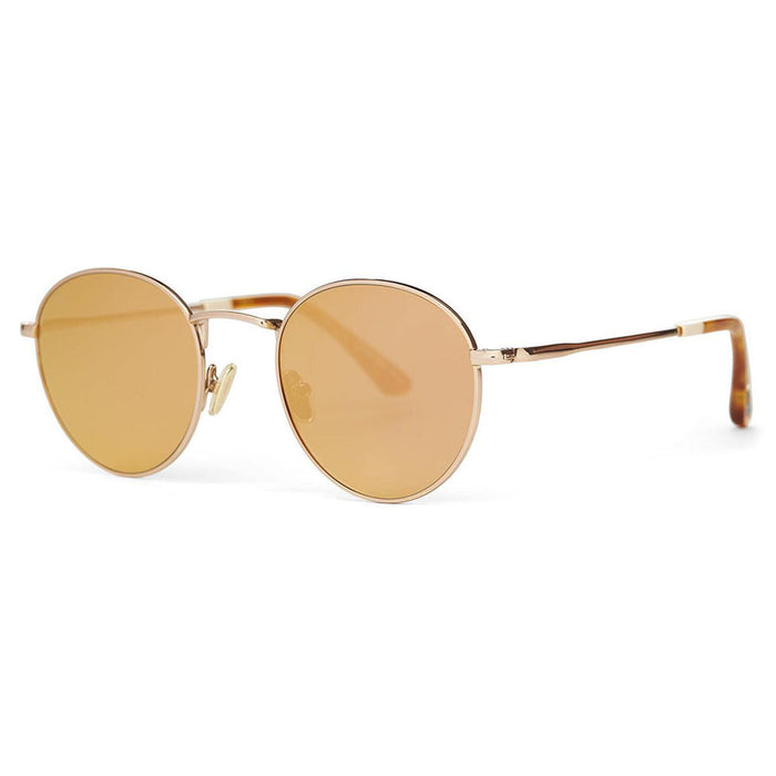 TOMS Womens Brooklyn Rose Gold-Rose Mirror Lens Sunglasses - 10015516