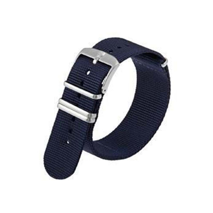 Luminox Men's Blue Webbing Nylon Strap Stainless Steel 4 loops Watch Band - FNX.9240.40Q.K