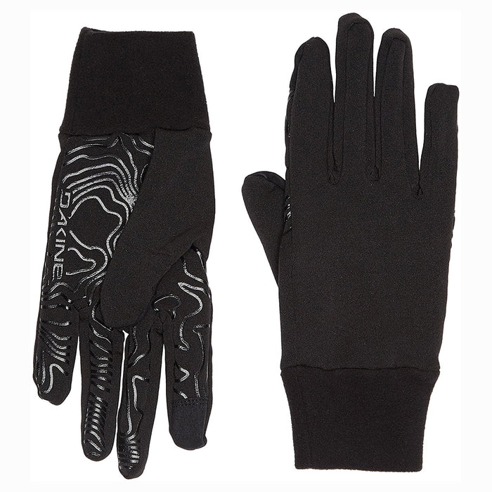 Dakine Mens Carbon Polyester Fiber Waterproof Titan Mitts Gloves - 01200350-CARBON-S