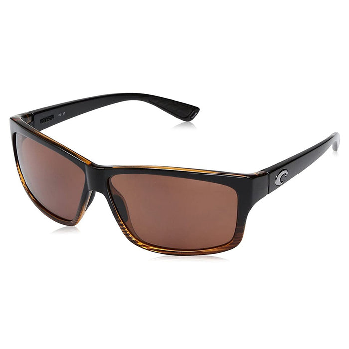 Costa Del Mar Mens Cut Coconut Fade Frame Copper Polarized 580p Lens Sunglasses - UT52OCP