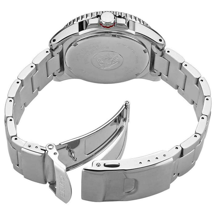 SEIKO Mens Blue Dial Silver-tone Stainless Steel Band Quartz Watch - SNE549