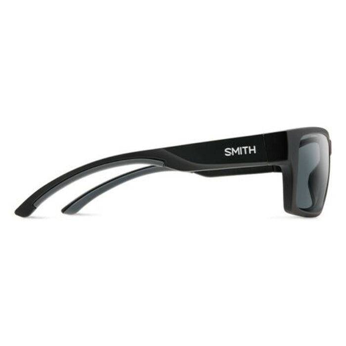Smith Outlier 2 Unisex Matte Black Frame Grey Polarized Lens Square Sunglasses - 200670P5I56M9