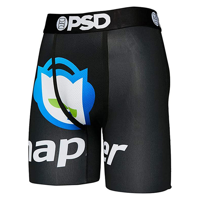 PSD Mens Napster Black Boxer Brief Underwear - 42011038-BLK