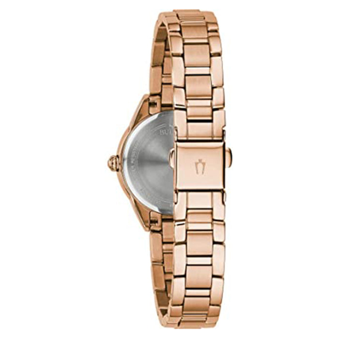Bulova Women's Diamonds Rose Gold-Tone Classic Sutton Watch - 97P151