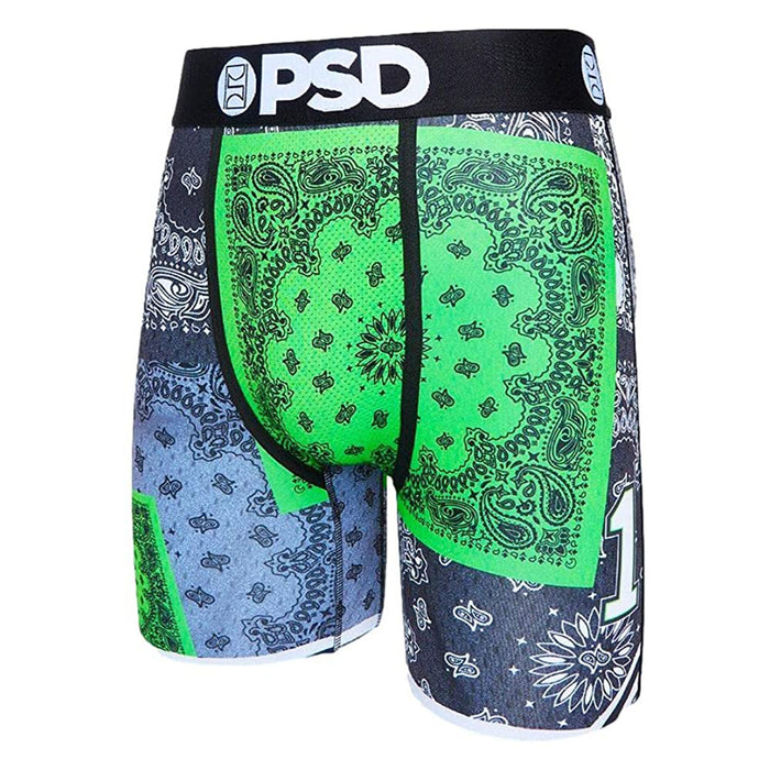 PSD Men's Multicolor Ja Morant Patchwork Boxer Briefs Underwear - 421180025-MUL