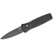 Benchmade Pardue Stimulus Automatic Plain Edge Spear-Point Blade Aluminum Handle Folding Knife - BM-3551BK - WatchCo.com