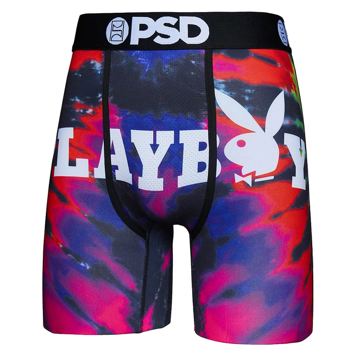 PSD Men's Multicolor Playboy Psych Dye Boxer Briefs Underwear - 123180004-MUL