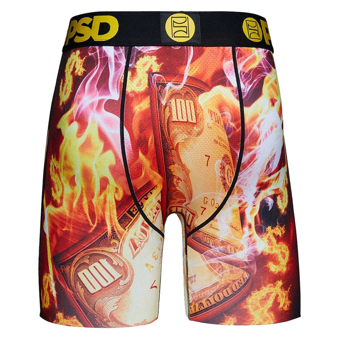 PSD Men's Multicolor Fired Up Boxer Briefs Underwear - 422180068-MUL
