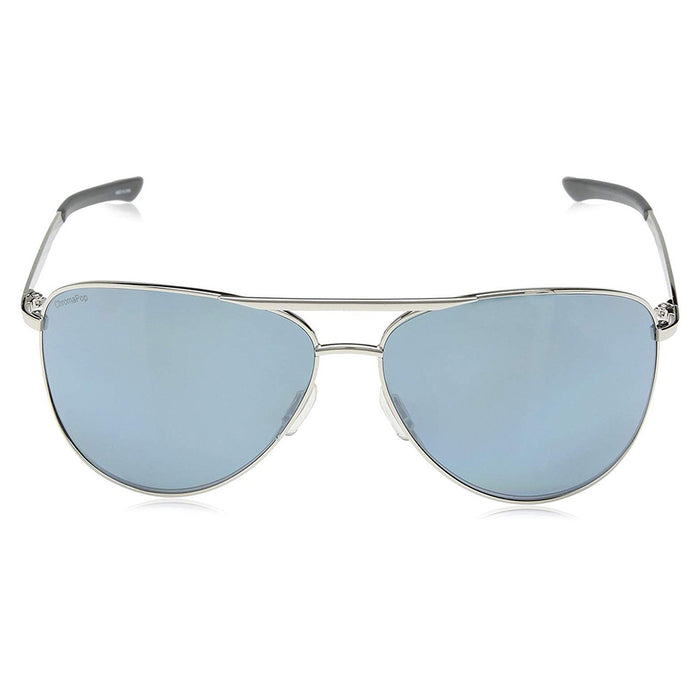 Smith Serpico 2 Womens Silver Frame Platinum ChromaPop Sunglasses - SE2CPGYMSV