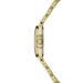 Seiko Womens Solar Stainless Steel Bracelet Gold Dial Japanese Quartz Watch - SUP352 - WatchCo.com