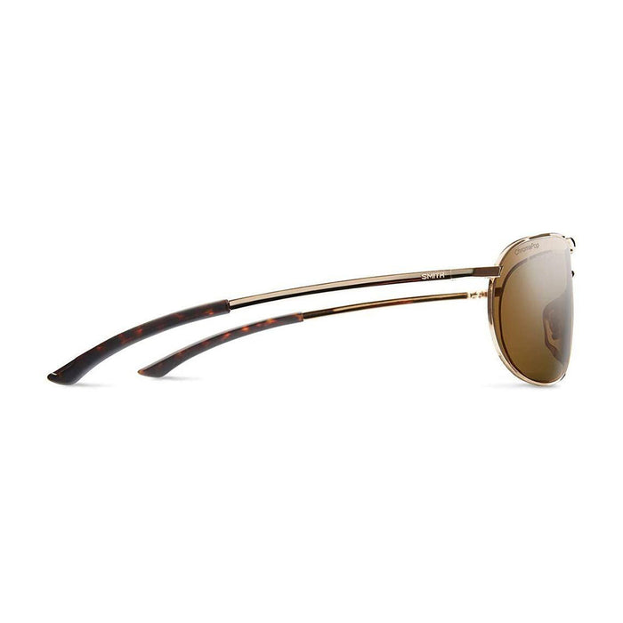 Smith Womens Serpico Slim 2 Gold Frame Brown Polarized Lens Sunglasses - SS2CPBRGD