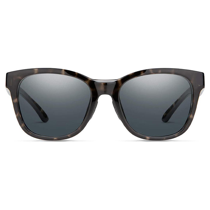 Smith Womens Caper Gray Tortoise Frame Black Polarized Lens Sunglasses - 201042WR753IR
