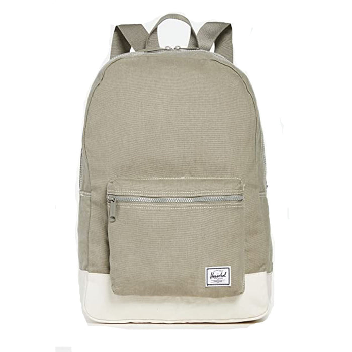 Herschel Men's Vetiver/Natural Daypack Cotton Canvas One Size Backpack - 10076-04921-OS