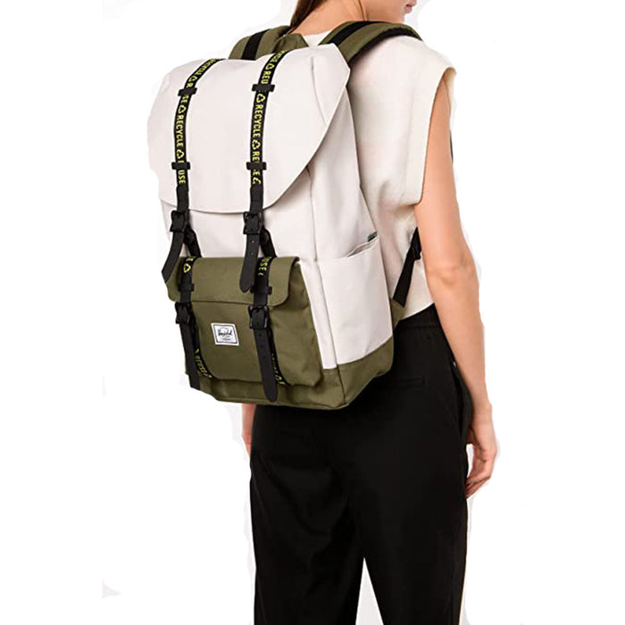 Herschel Unisex Green 25L Little America Backpack - 10972-05457-OS