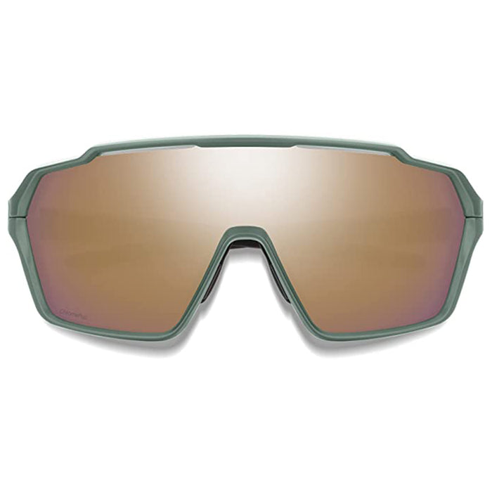 Smith Unisex Apline Green Frame Chromapop Rose Gold Mirror Lens Non-Polarized Shift MAG Sport & Performance Sunglasses - 2040563U5990K