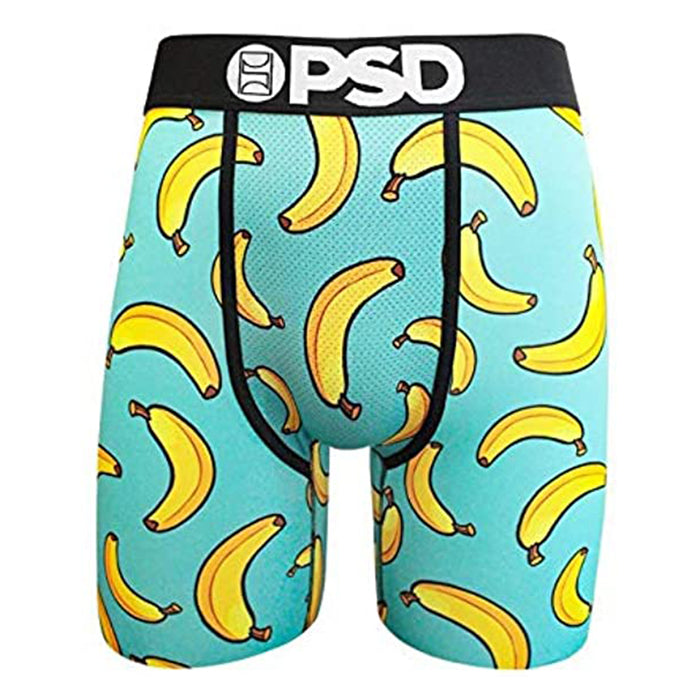 PSD Mens Banana Boxer Briefs Blue Underwear