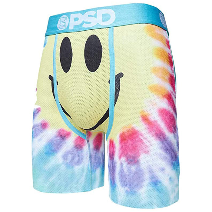 PSD Men's Multicolor Yellow Acid Smile Boxer Briefs Underwear - 42011052-MUL