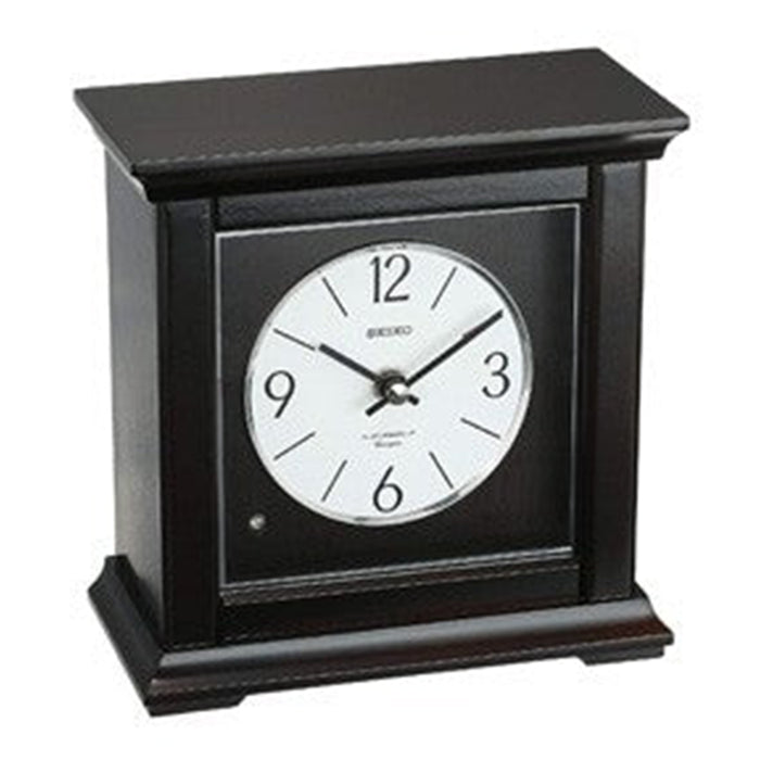 Seiko Wood Musical With Dark Brown Wooden Case Mantel Clock - QXW245BLH