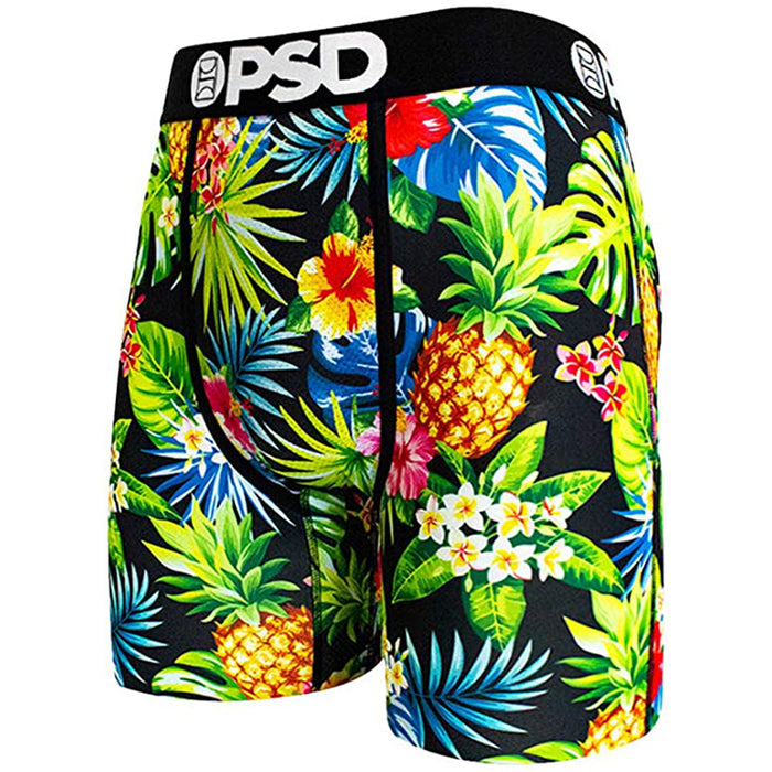 PSD Mens Tropical Pineapple Black Tropical Pineapple Underwear