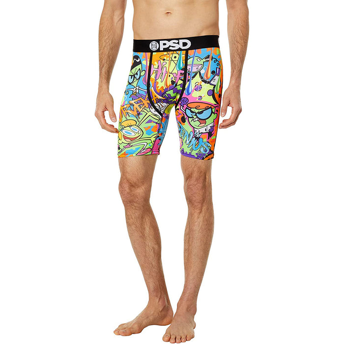 PSD Men's Multicolor Pop Lab Boxer Briefs Underwear - 422180001-MUL