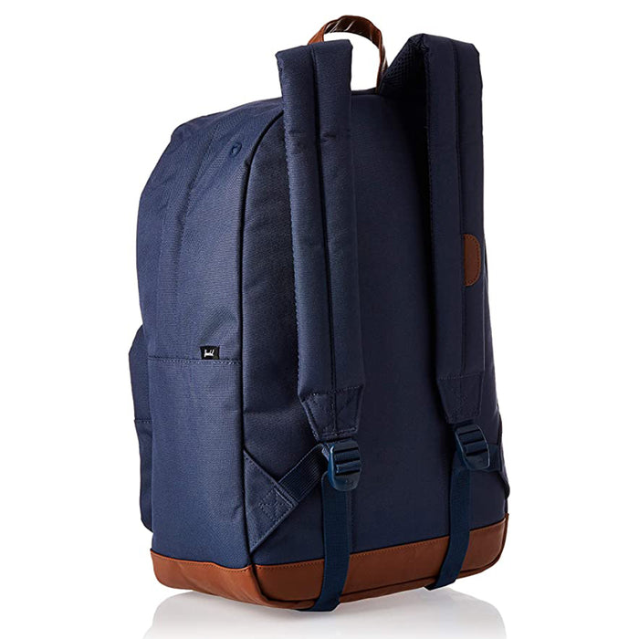 herschel backpack camera Herschel Unisex Navy/Tan Classic 22L Pop Quiz Backpack