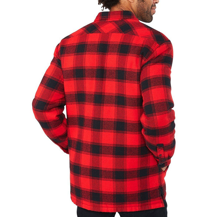 Dakine Mens True Red Hendrix Flannel Jackett X-Large Shirt - 10001931-TRUERED-XL