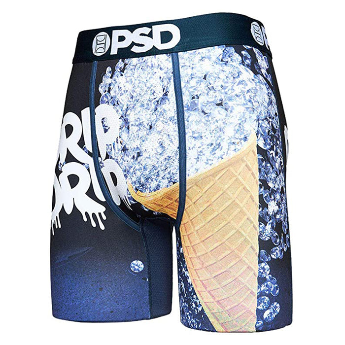 PSD Men's Blue Iced Cone Boxer Briefs Underwear - 221180060-BLU