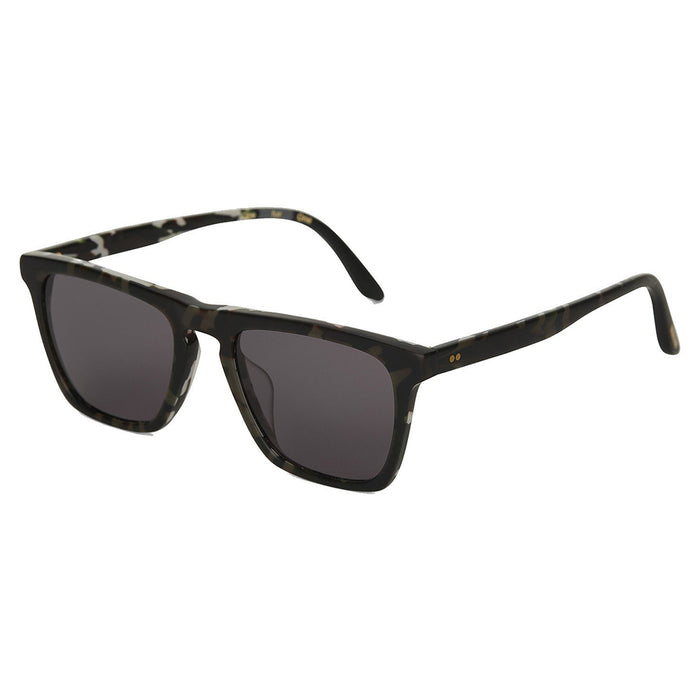 Womens Dawson Matte Camo Frame Grey Lens Square Sunglasses - 10014787