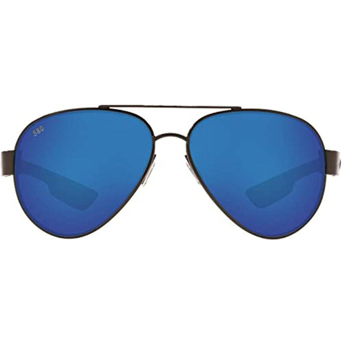 Costa Del Mar Mens South Point Gunmetal Frame Blue Mirror Polarized Lens Sunglasses - SO74OBMGLP - WatchCo.com