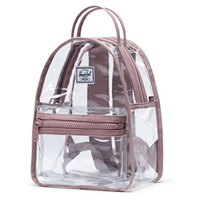 Herschel Unisex Ash Rose/Clear Nova Mini One Size Backpack - 10501-03823