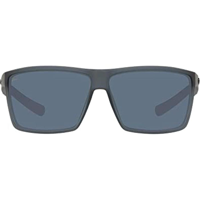 Costa Del Mar Mens Rincon Matte Smoke Crystal Frame Gray Polarized Lens Sunglasses - RIN156OGP - WatchCo.com