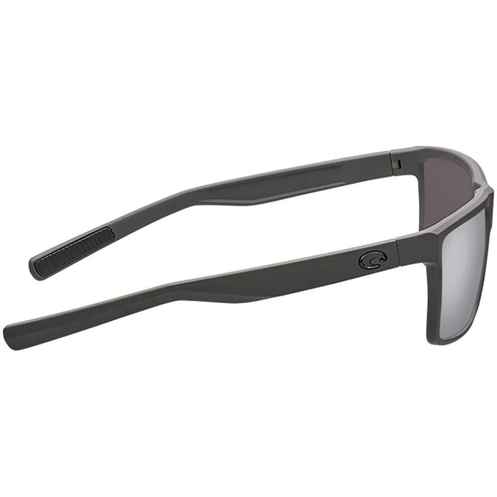 Costa Del Mar Mens Rinconcito Matte Gray Frame Silver Mirror Polarized Sunglasses - RIC98OSGP - WatchCo.com