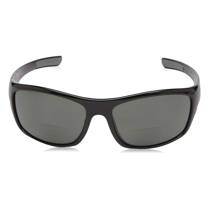 Suncloud Unisex Black Frame Gray Lens Polarized Cover Reader Sunglasses - S-CVRPPGYBK250