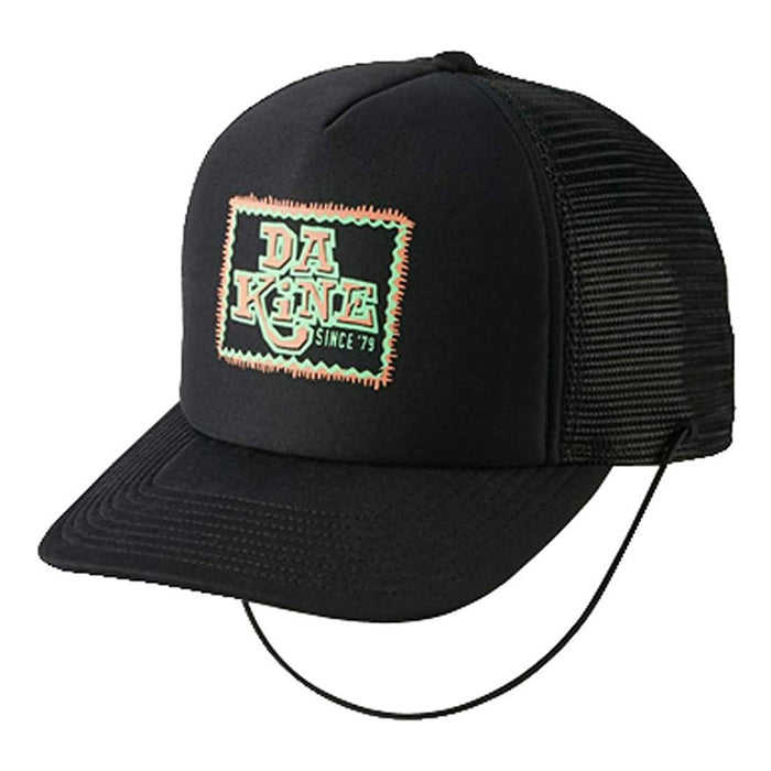 Dakine Unisex Black One Size Lock Down Trucker Hat - 10002896-BLACK