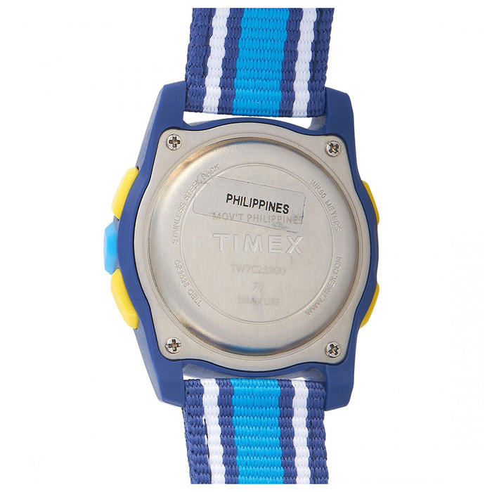 Timex Kids Time Machines Blue and Yellow Watch - TW2C259