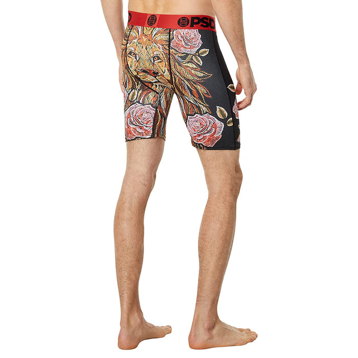 PSD Men's Multicolor Lion Omen Boxer Briefs Underwear - 422180087-MUL